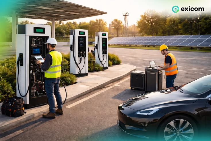 Home EV charger installation